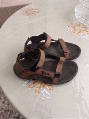 Teva Men's Brown & Black Outdoor Sport Sandals